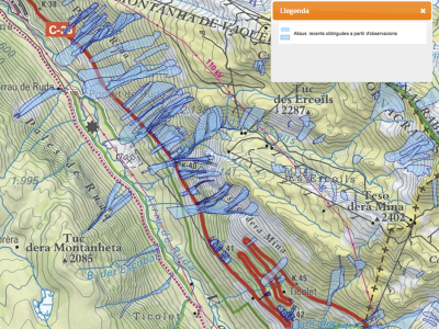 Zona aludes estudiada