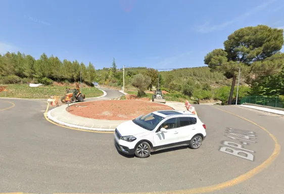 Proyecto de mejora de la intersección de las carreteras BP-1432 i BV-1483 . TM . Bigues i Riells