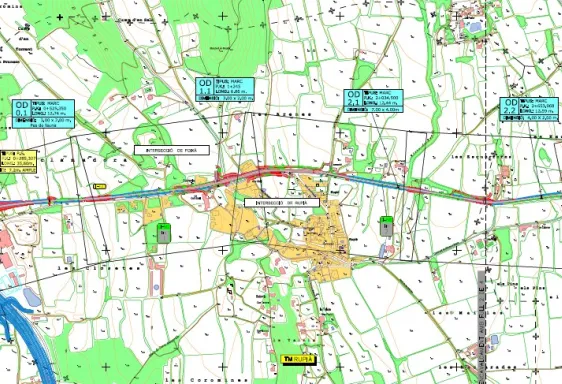 Acondicionamiento de las carreteras GI-643 y GI-642 Gualta - La Pera
