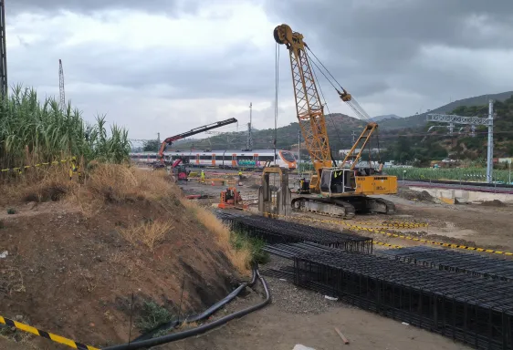 Control ambiental e hidrológico del soterramiento de la R2